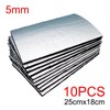 10-Pack 5mm Car Sound Deadening Mats, 9.84 × 7.09-Inch Foil