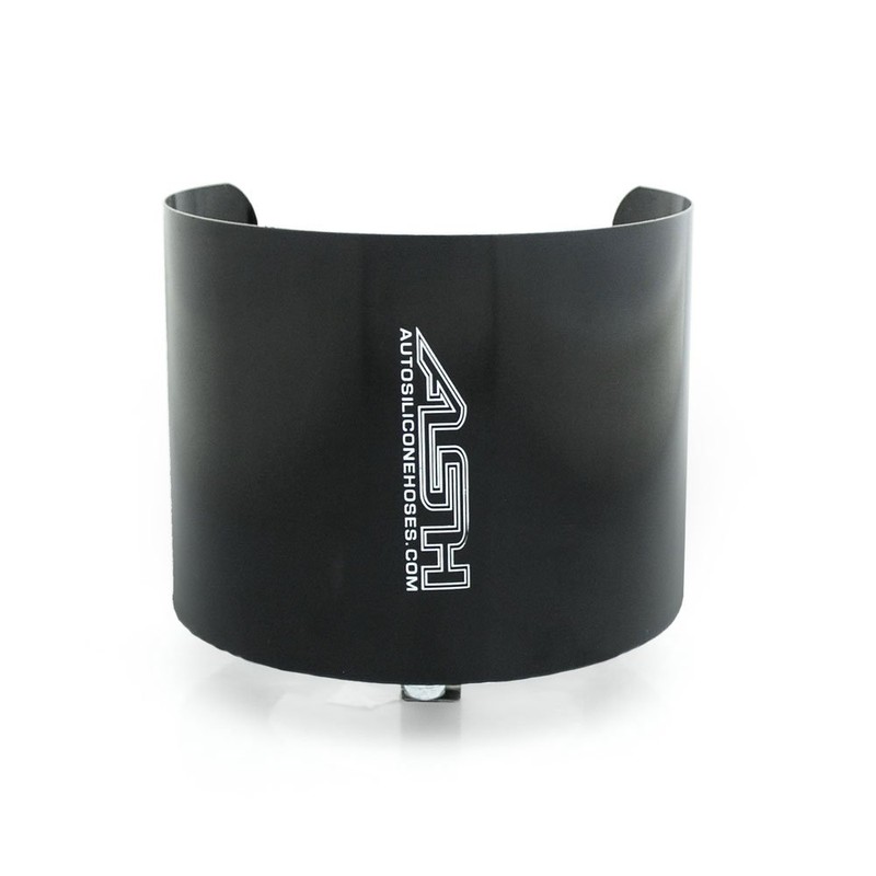 Black Alloy Heat Shield To Suit Universal Air Filters -