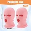 BaiDekun Pack of 2 Ski Mask, 3-Hole Balaclava, Multifunctional Mask,