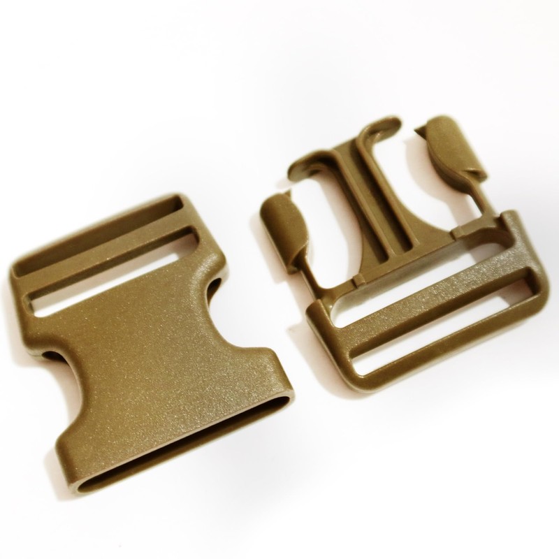 aYrap Side Release Plastic Buckle 1.5 Inch for 1.5''(38mm) Webbing,