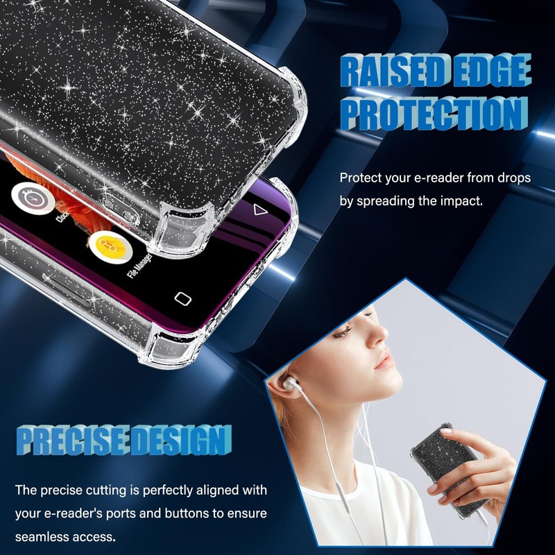 Aippdo Case for innioasis G1 G3 Mp3 Player, TPU Clear