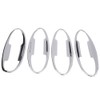 4 pcs Car Chromium Electroplating Door Handle Cup Bowls Cover
