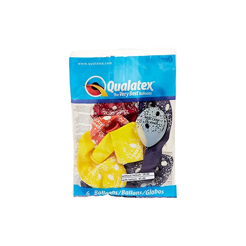 Qualatex 18038 Balloons, Assorted, 11-Inch