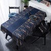 Coffee Table Cloths, Navy Blue Table Cloths Summer Tablecloths 55