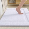 COLOR&GEOMETRY Bath Mat, Extra Soft Bathroom Mat Non Slip Bath