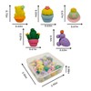 GOUWEIBA Pack of 40 Push Pins Colourful Cute Push Pins