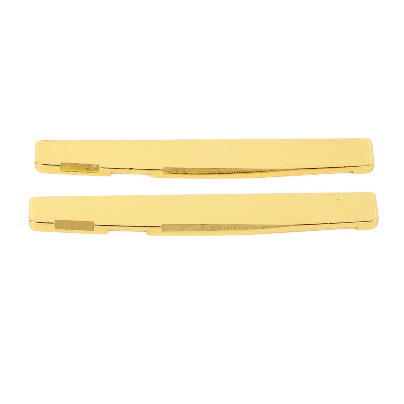 Acoustic Guitar Saddle Bridge Replacement Brass Metal Musical Instrument Accessories