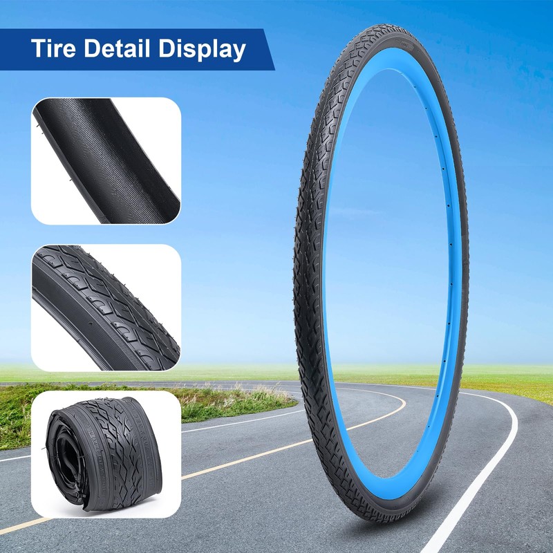 FengCan 700x38C (40-622) Bike Tire 700C Bicycle Tire Suitable for