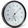 Fischer 186TH-06 Thermo-Hygrometer 160 mm Bimetal Thermometer and Hygrometer Stainless