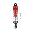 Alomejor Shock Absorber Struts Damper Metal RC Replacement Parts for