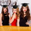Paper Graduation Cap Graduation Cap Headbands Set: 36 Black&Gold Graduation