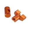 Brake Rod Nut Aluminium Anodized Orange for Simson S50, S51,