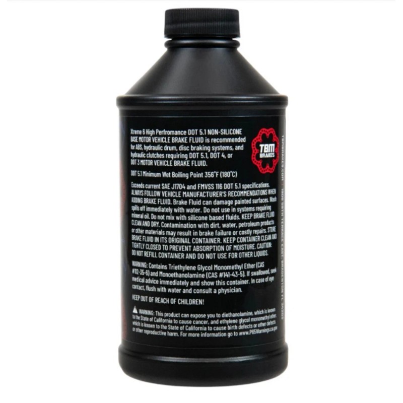TBM DOT 5.1 Extreme 6 High Temp Brake Fluid 1