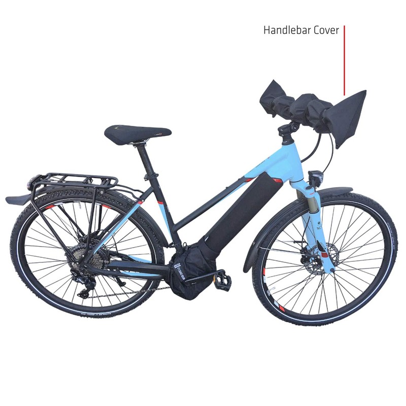 NC-17 Connect E-Bike Handlebar Cover or Set with Bicycle Saddle