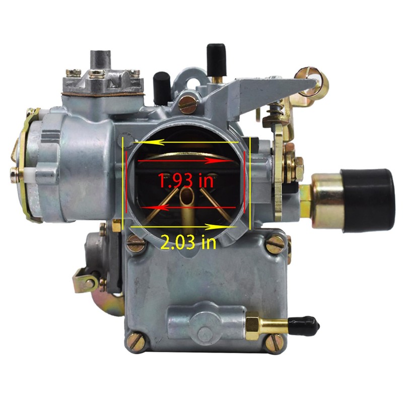 34 PICT-3 113129031K Carburetor Replacement for Beetle 1971~1979 12V Electric
