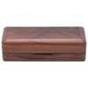 Solid Wood Mouthpiece Case Box Portable Storage for Sax Musical