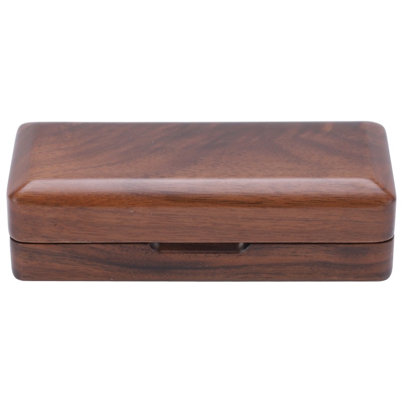 Solid Wood Mouthpiece Case Box Portable Storage for Sax Musical