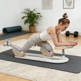 2026 New Arrivals Modular Waist Fitness Machine Detachable Waist Twister Exercise Machinecolor: White