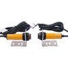 Taiss/ 1 Pair Photoelectric Sensor M18 Infrared Ray Through-Beam Reflection