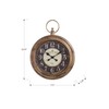 Monarch Specialties I 9092 Clocks, 18" Round, Wall Clock, Antique