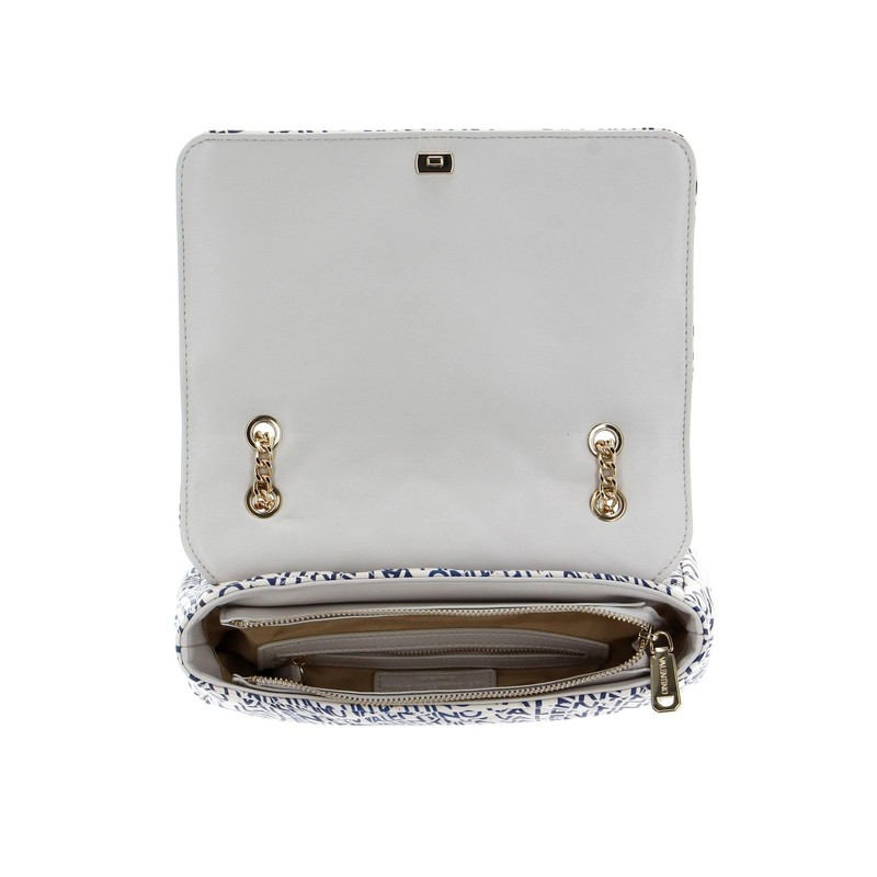 Valentino Women's Ocean Re School Bag, Blu/Multicoloured