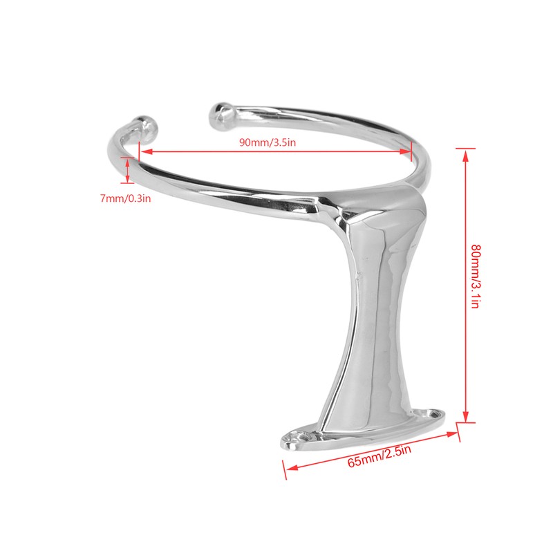 Boat Ring Drink Holder Marine 316 Stainless Steel Ring Cup
