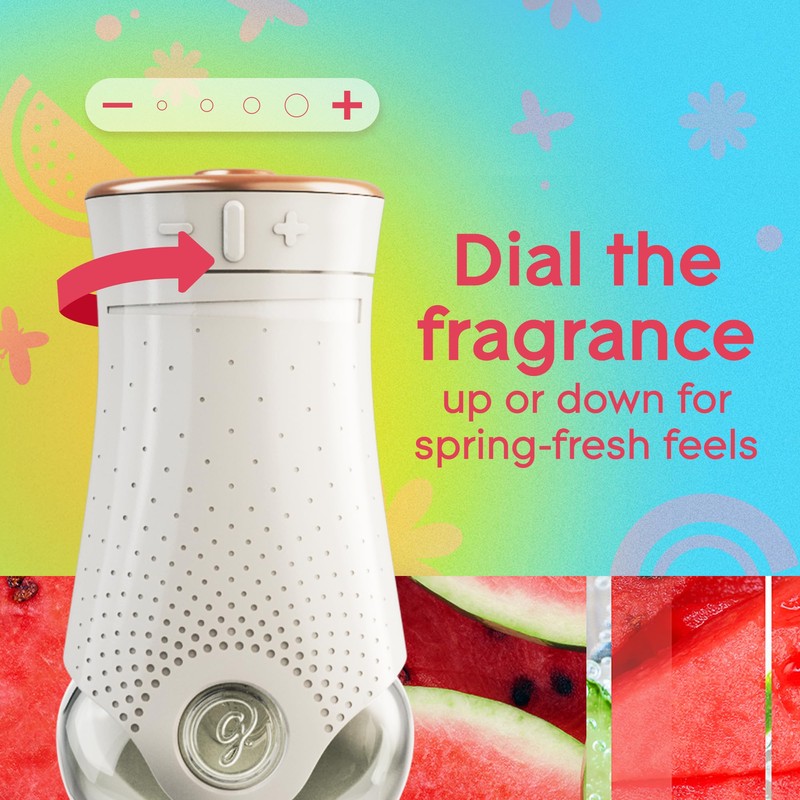 Glade PlugIns Refills Air Freshener, Wonder Melon, Scented and Essential
