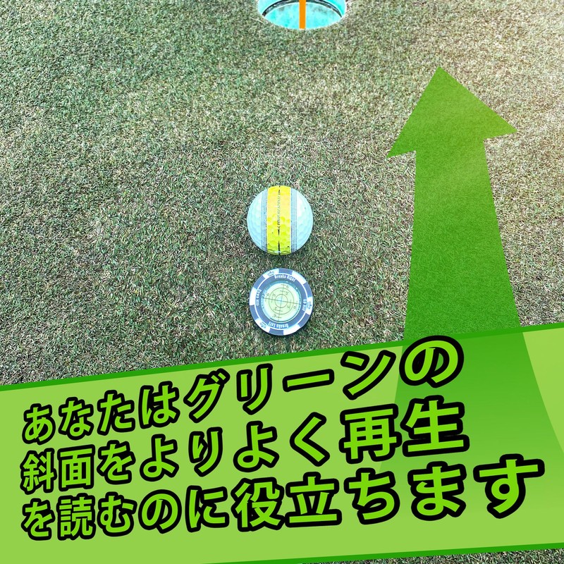 Golf Marker for Putting and Practice Putting Non-Magnetic Golf Green