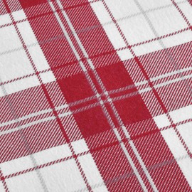 Mellanni Flannel Bed Sheets Set - 3 pc Luxury 100% Heavyweight 180GSM Cotton - Lightweight, Cozy - Deep Pockets, All Around Elastic - Soft, Warm, Breathable(Full, Burgundy Plaid)