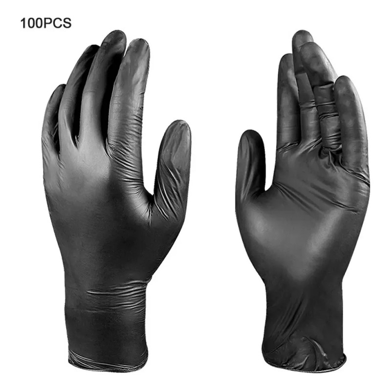 Zz, Guantes Nitrilo 100pcs Sin Látex, Sin Polvo, L