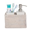 KOUBOO - La Jolla Rattan Soap Dispenser and Tumbler/Tootbrush Holder