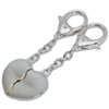 Engraved Quality Joining Hearts Keyring