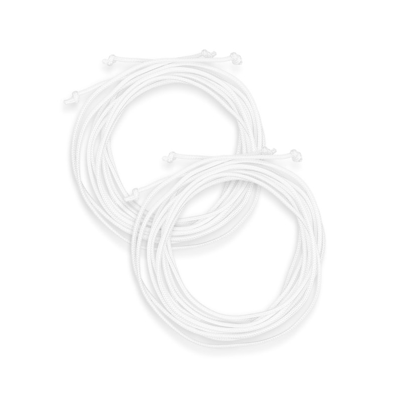 UamGlsob Thin Shoe Laces for Ski Shoes, 1/16"(1.5mm) No Tie