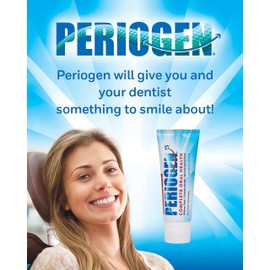 Periogen Tartar Control Toothpaste, SLS Free, Enamel Safe, Whitening Gel Formula, Get Your Teeth Hygienist Clean with Periogen Oral Care!