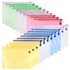 TUPARKA Pack of 21 Document Wallets A5 Zip File Folders