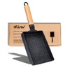LISOS Ceramic Coating Square Frying pan, Japanese Tamagoyaki Omelette Small