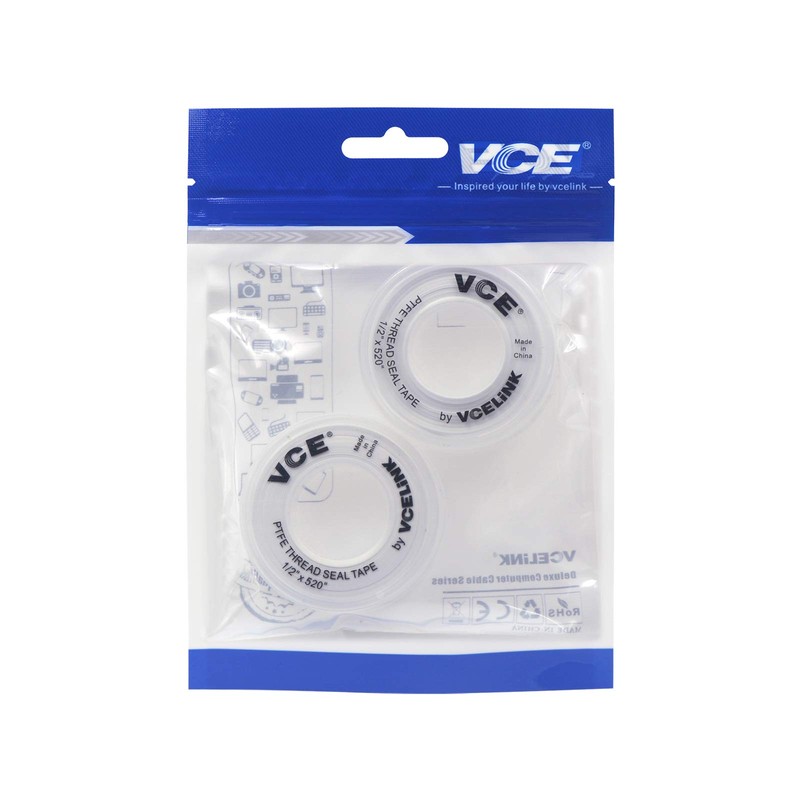 VCE VCE 2 Stck PTFE Dichtband PTFE Band Gewinde Dichtungsband