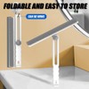 Shower Scraper - Foldable 360° Rotating Glass Cleaning Tool -