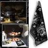 Bencailor 6 Pcs Gothic Kitchen Towels Ghost Skull Skeleton Star