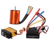 3650 3900KV Brushless Motor 60A ESC 20kg Steering Gear Set