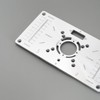 Micro Traders Router Table Insert Plate Compatible with Routers Aluminum