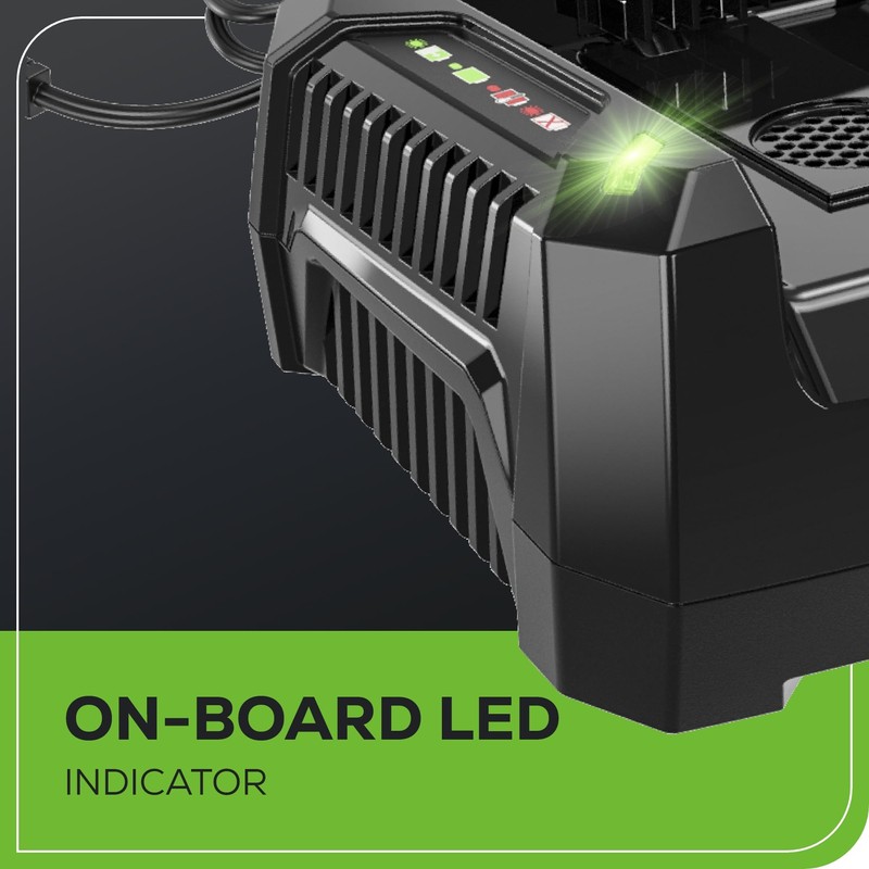 Greenworks Pro 60V Ultra Power 6A Rapid Charger - Works