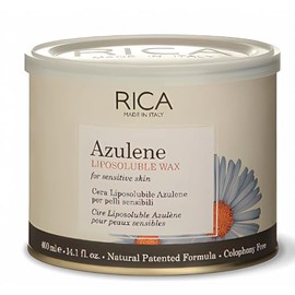 Rica Azulene Liposoluble Wax for Sensitive Skin, 400ml, Natural Formula, Made in Italy