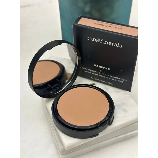BareMinerals BAREPRO 16 HR Skin Perfecting Powder Foundation Medium Deep