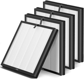 MR5866 Replacement Filter Compatible with MORENTO MR5866 Air Purifier, H13 True HEPA Filter Perfect for Home Large Room, MR5866 Filter for 99.97% Air Pollutants, Odor and Smoke, Original, 2 Pack