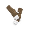 MERSADA Gloves without fingers hand warmers mittens women's fingerless gloves