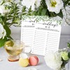 Wedding A-Z Game Cards, Greenery Wedding Shower Game, 30 Wedding