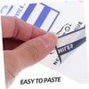 KICHOUSE 6Sheets Car Windshield Service Reminder Stickers No Residue Electrostatic