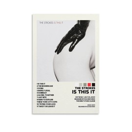 The Strokes Is This It 1 Canvas Poster Bedroom Decoration Landscape Office Valentine's Birthday Gift Unframe-style12x18inch(30x45cm)