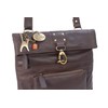 Catwalk Collection Handbags - Damen Leder Umhängetasche - Crossbody Bag